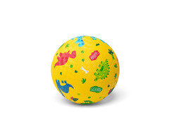 Little L Sensorisch speelgoed - rubber bal - Dino's, 18 cm