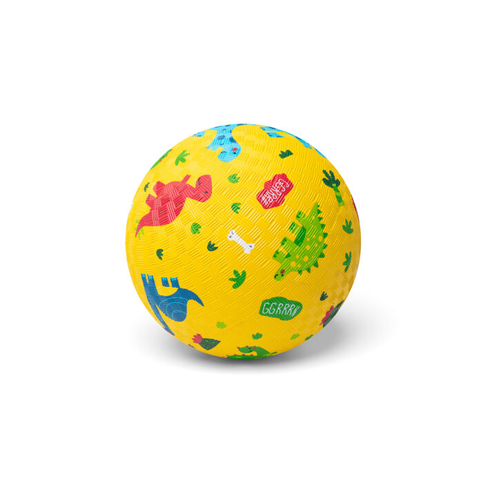 Little L Sensorisch speelgoed - rubber bal - Dino's, 18 cm