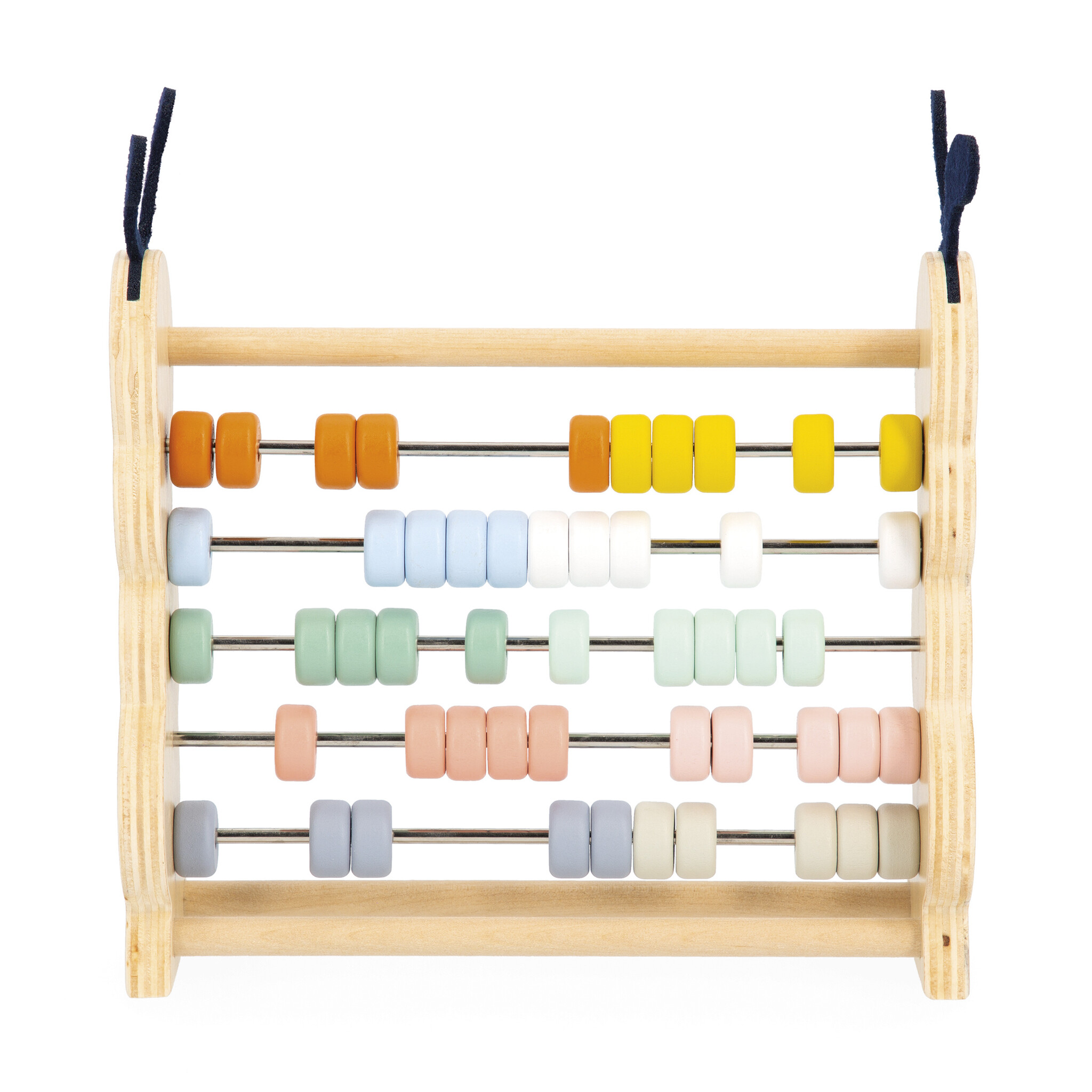Janod Houten speelgoed - Telraam de rups - Sweet Cocoon