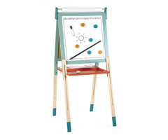 Janod Schoolbord - verstelbaar Blauw/Groen