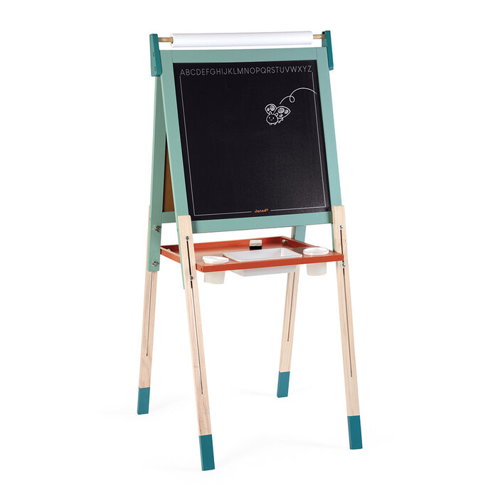Janod Schoolbord - verstelbaar Blauw/Groen