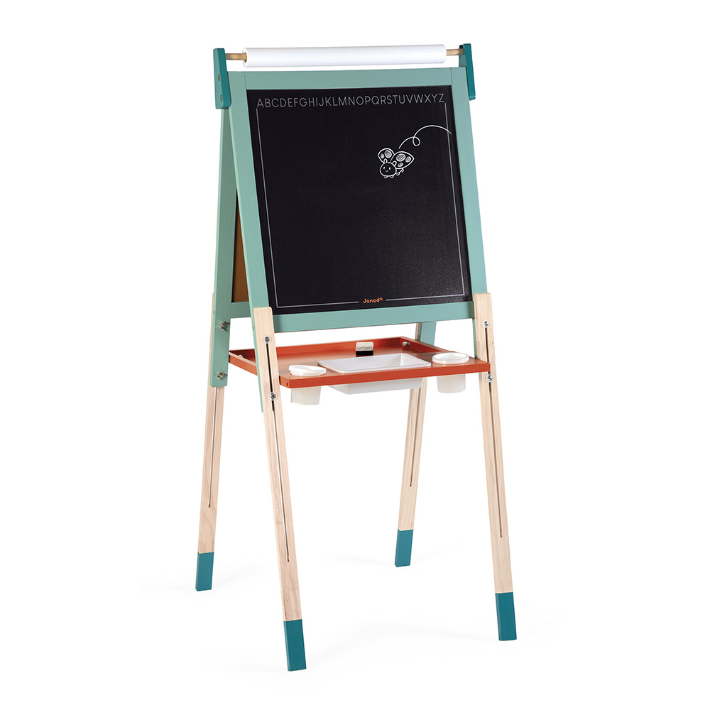 Janod Schoolbord - verstelbaar Blauw/Groen