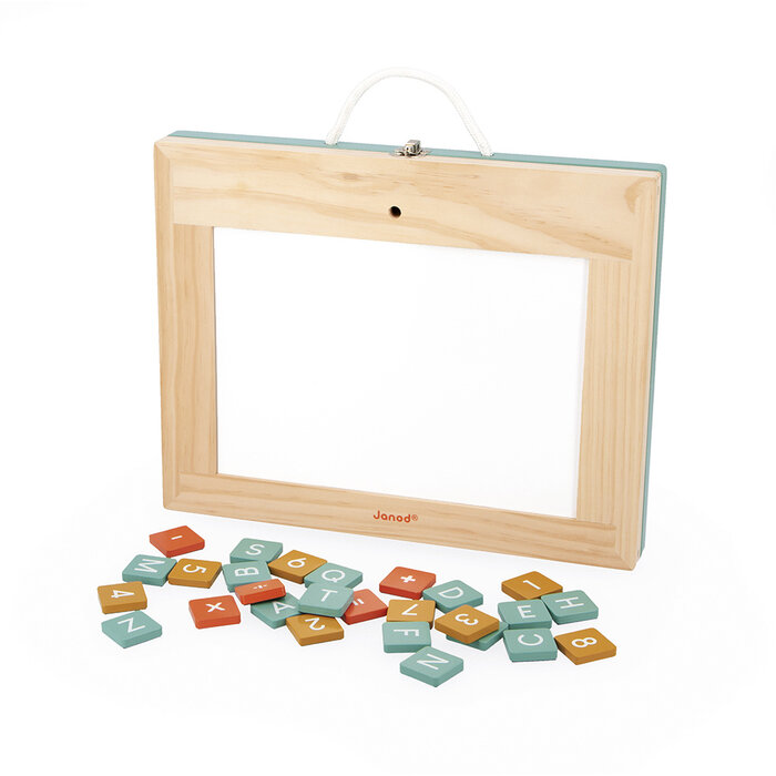 Janod Houten speelgoed - Schoolbord 4 in 1