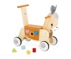 Janod Houten loopwagen - Ezel