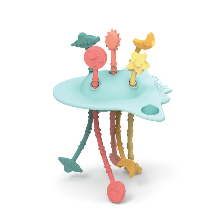 Little L Sensorisch speelgoed - raket met tentakels