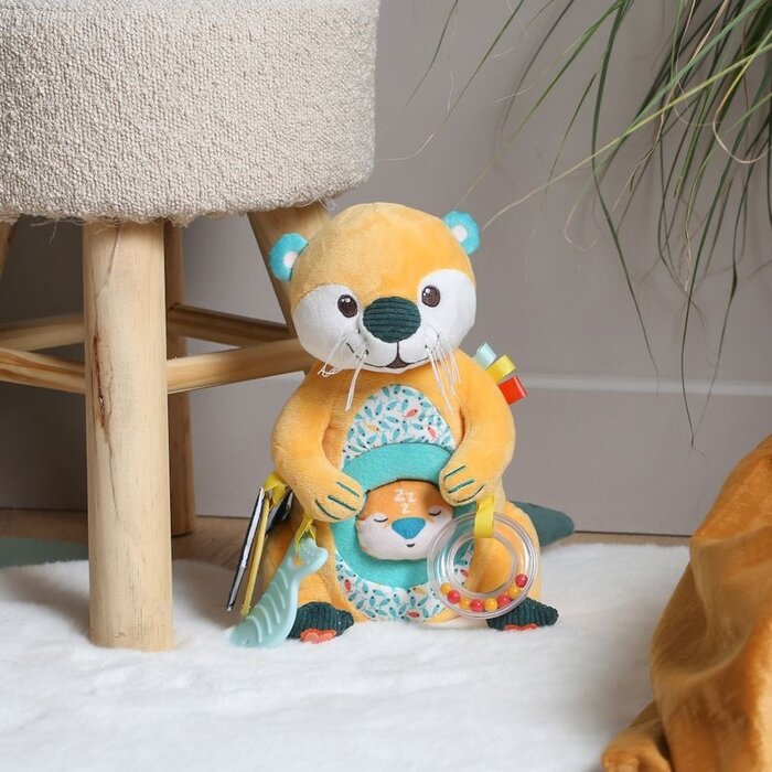 Ludi Activiteiten knuffel - mama otter