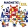 Magnetische tegelset - 100-delig