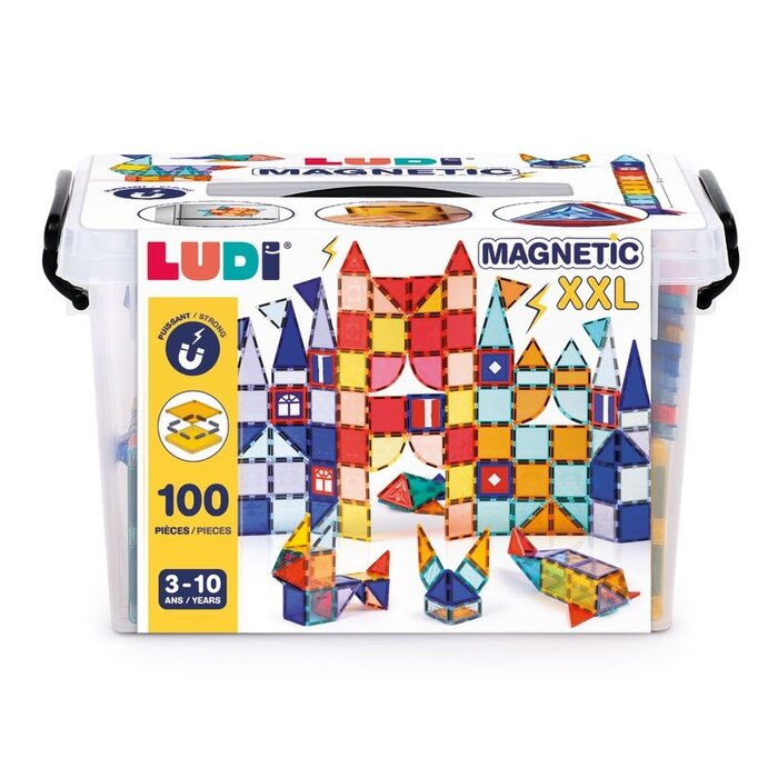 Ludi Magnetische tegelset - 100-delig