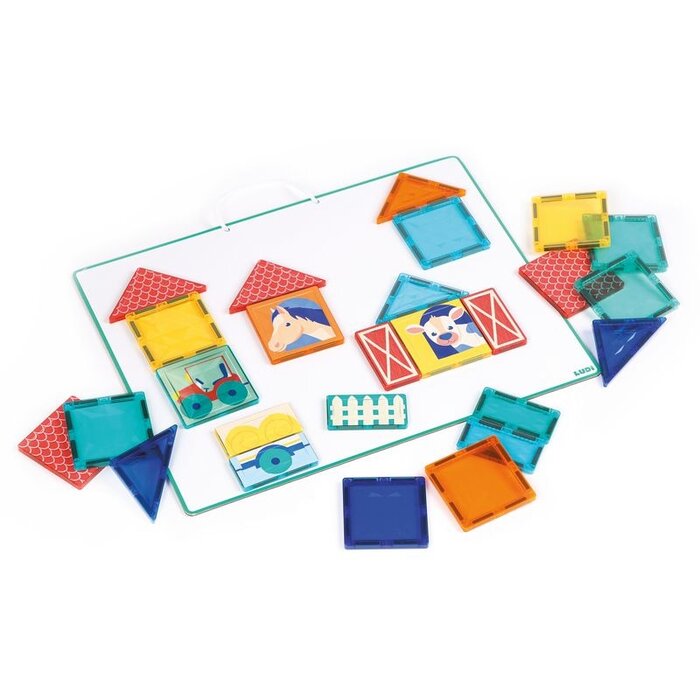 Ludi Magnetische tegels - constructieset