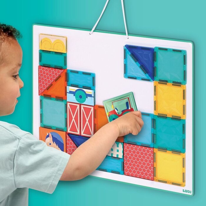 Ludi Magnetische tegels - constructieset