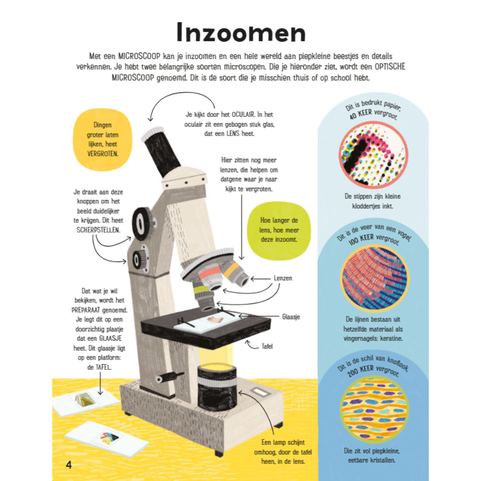 Deltas Aan de slag met de microscoop