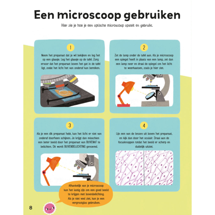 Deltas Aan de slag met de microscoop