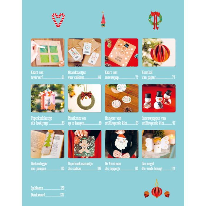 Deltas Het mooiste kerst knutselboek