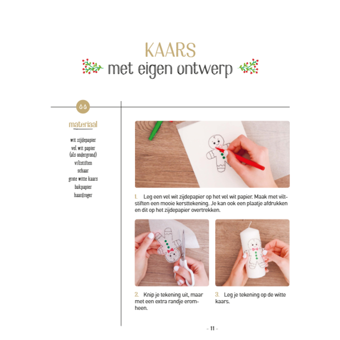 Deltas Het mooiste kerst knutselboek