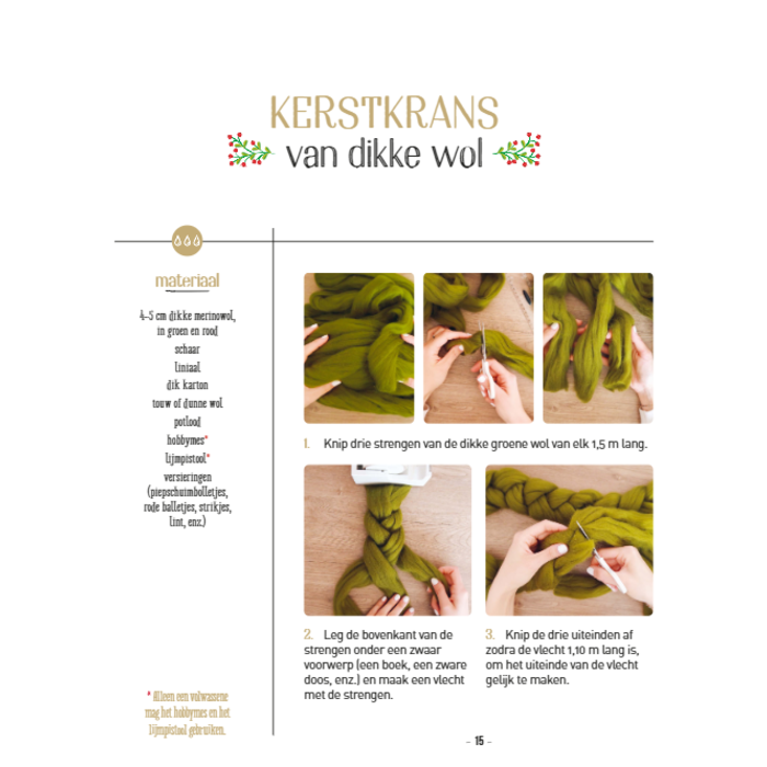 Deltas Het mooiste kerst knutselboek