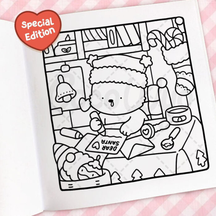 Deltas Cute & comfy kleurboek - cozy christmas