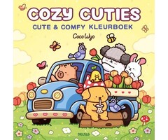 Deltas Cute & comfy kleurboek - cozy cuties