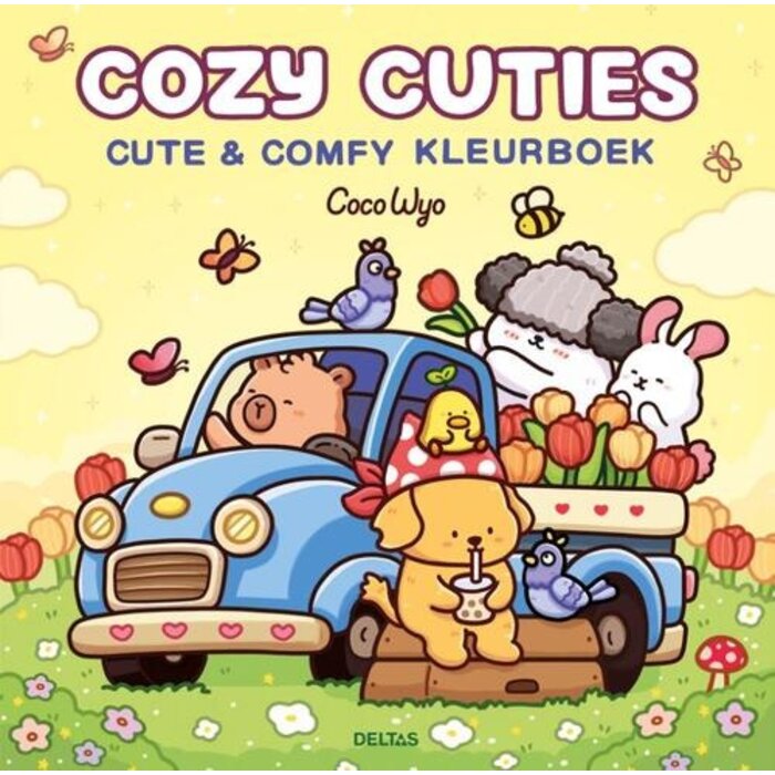 Deltas Cosy cuties - cute & comfy kleurboek