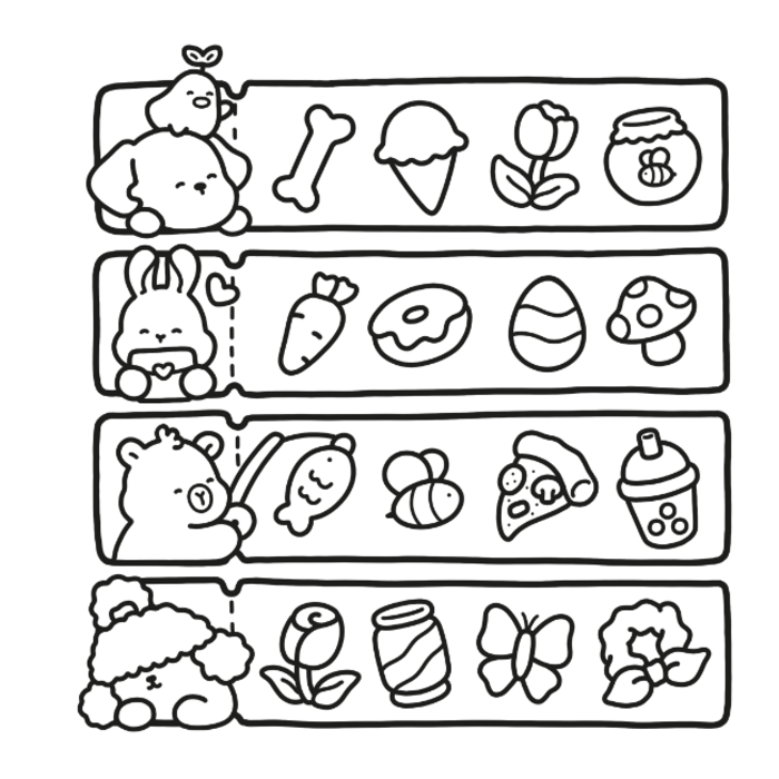 Deltas Cute & comfy kleurboek - cozy cuties