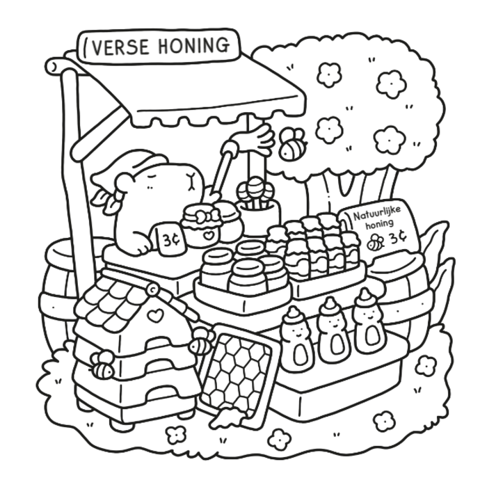 Deltas Cozy corner - cute & comfy kleurboek