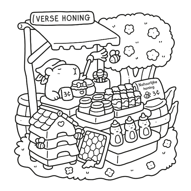 Deltas Cozy corner - cute & comfy kleurboek