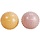 Sensorische ballen - rozebruin en roodbruin 15 cm.