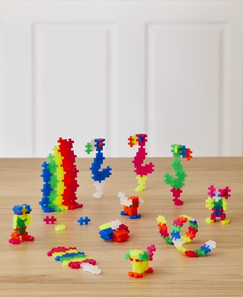 Plus-Plus Mini neon - 300 stuks