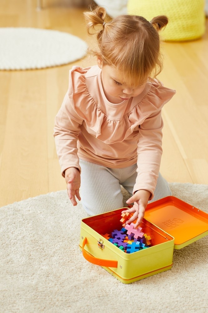 Plus-Plus Big basic - opbergbox 70 stuks