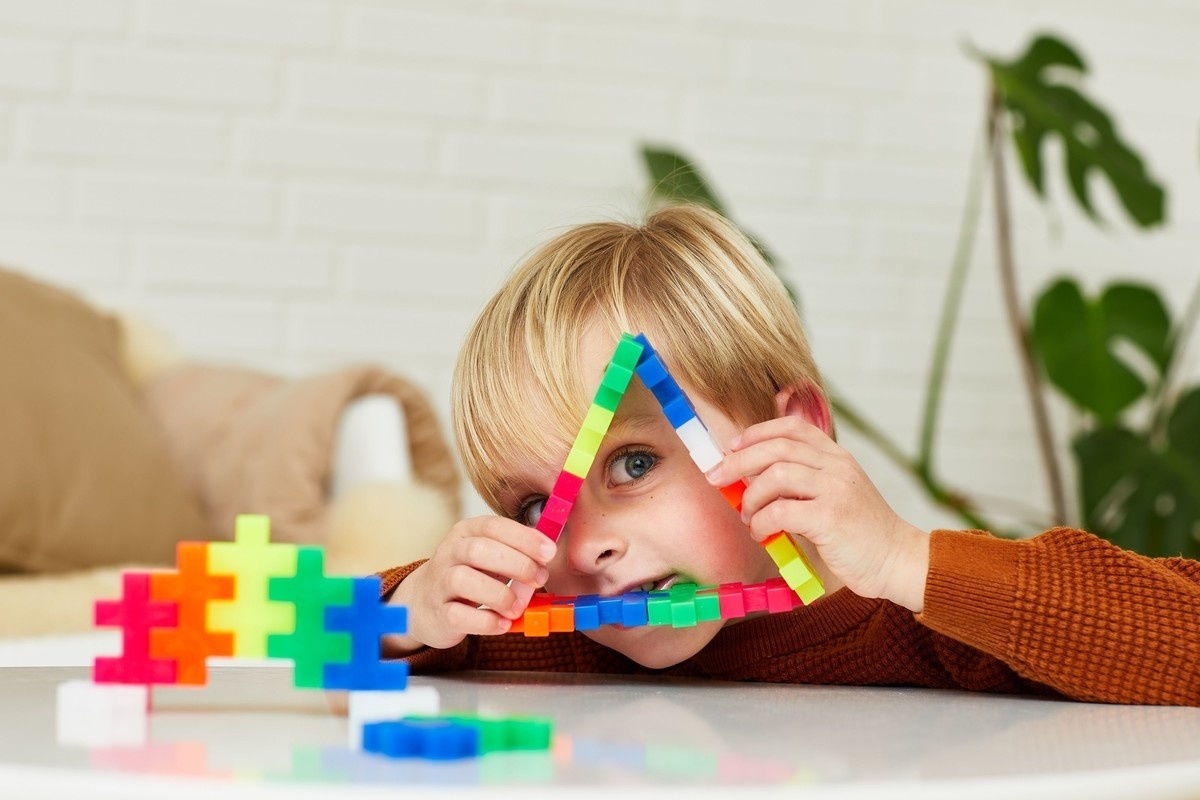 Plus-Plus Big neon - 100 stuks