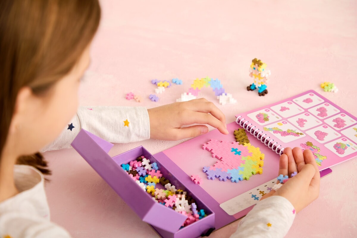 Plus-Plus puzzelen op nummer - sprookjes 125 stuks