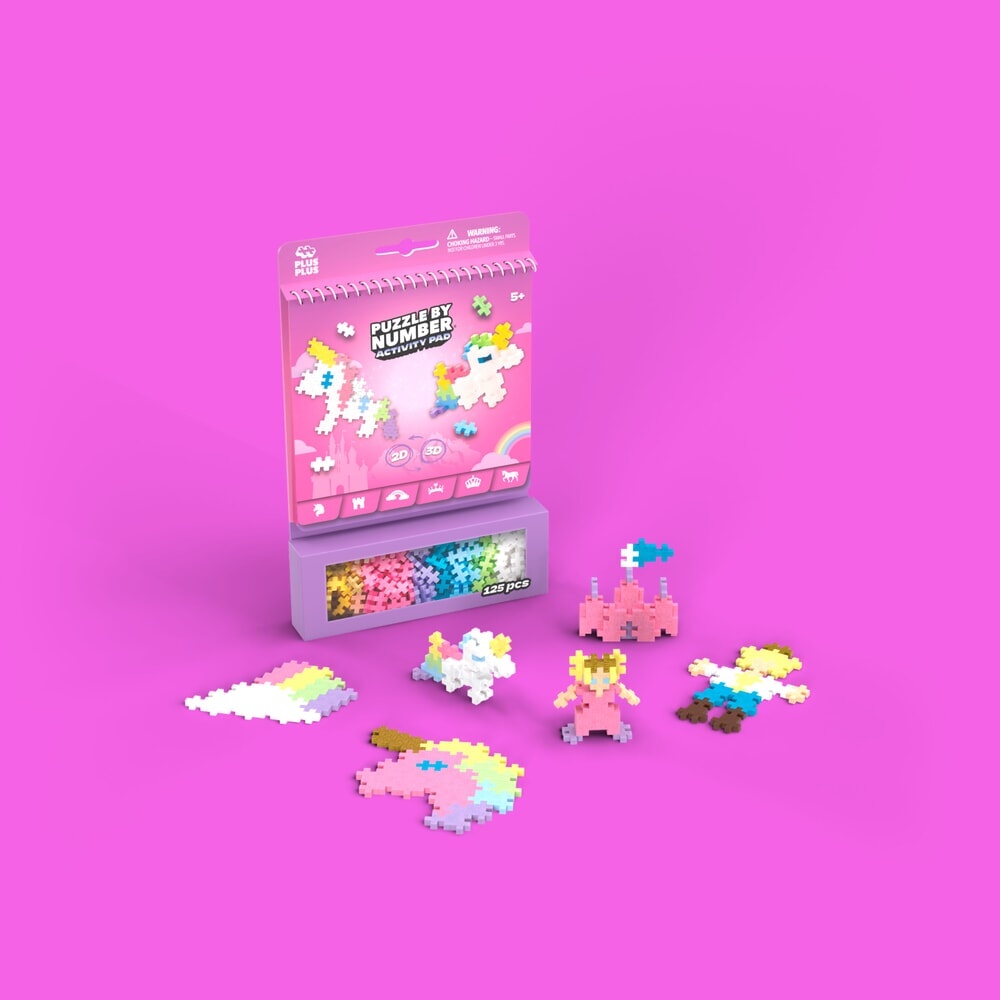 Plus-Plus puzzelen op nummer - sprookjes 125 stuks