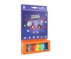 Plus-Plus puzzelen op nummer - ruimte 125 stuks