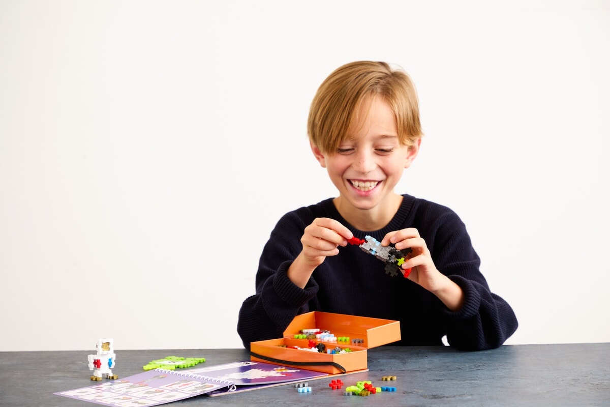 Plus-Plus puzzelen op nummer - ruimte 125 stuks