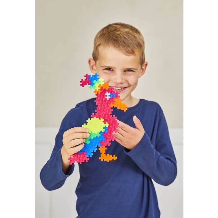 Plus-Plus Mini basic - Neon - 600 stuks