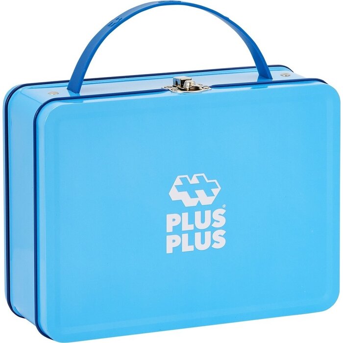 Plus-Plus Reiskoffer, basic, 600 stuks + 2 grondplaten