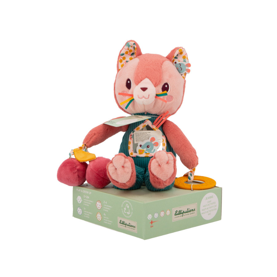 Lilliputiens Activiteitenknuffel - Jeanne de kat