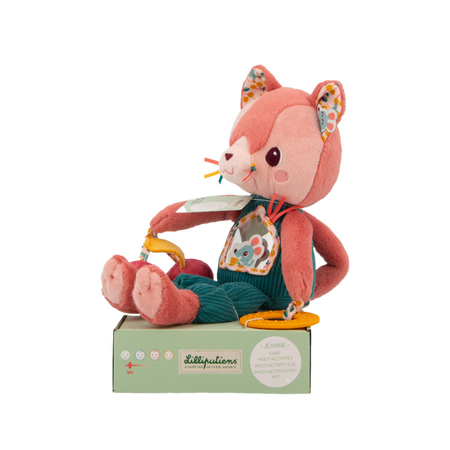 Lilliputiens Activiteitenknuffel - Jeanne de kat