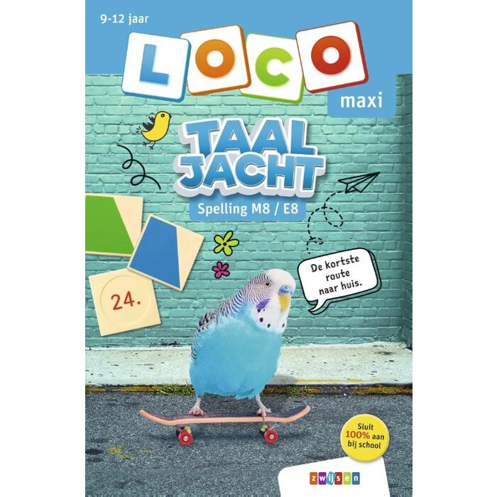 Loco Taaljacht spelling M8/E8 (maxi)