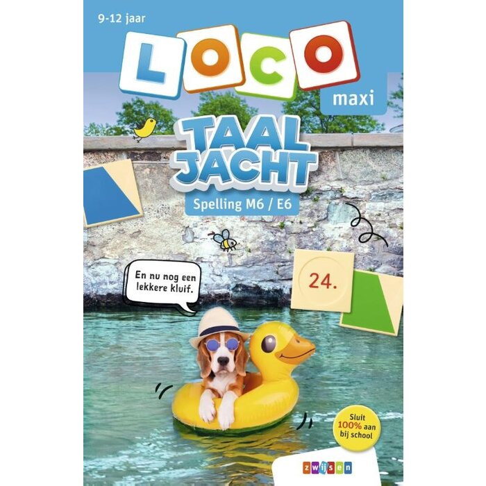 Loco Taaljacht spelling M6/E6 (maxi)