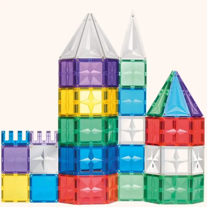 Coblo Magnetische tegels - classic PROMO DEAL - 100 stuks met gratis 10 zilveren tegels