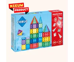 Coblo Magnetische tegels - classic PROMO DEAL - 100 stuks met gratis 10 zilveren tegels