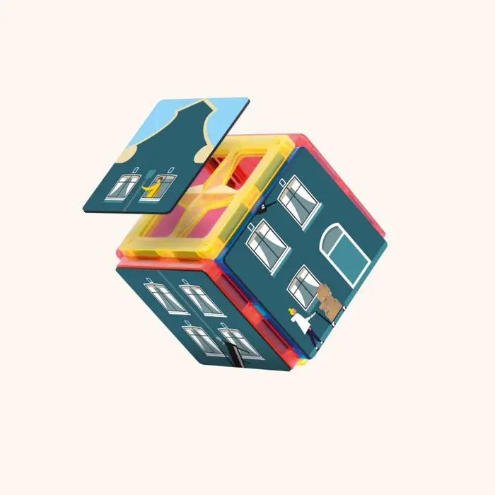 Coblo Magnetische tegels - Toppers little Amsterdam - 60 stuks
