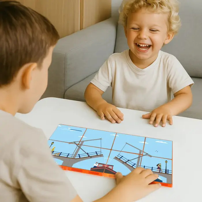 Coblo Magnetische tegels - Toppers little Amsterdam - 60 stuks