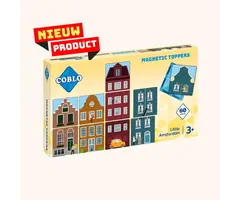 Coblo Magnetische tegels - Toppers little Amsterdam - 60 stuks