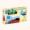 Coblo Magnetische tegels - Toppers Puzzel Transport - 60 stuks