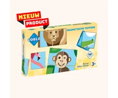 Coblo Magnetische tegels - Toppers Dieren - 60 stuks