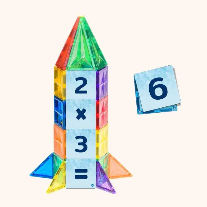 Coblo Magnetische tegels - Toppers Cijfers - 60 stuks