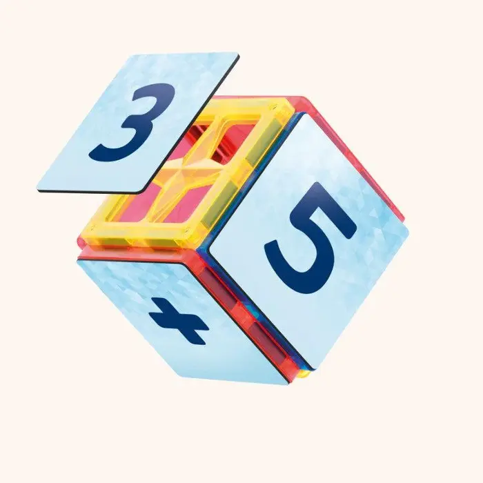 Coblo Magnetische tegels - Toppers Cijfers - 60 stuks