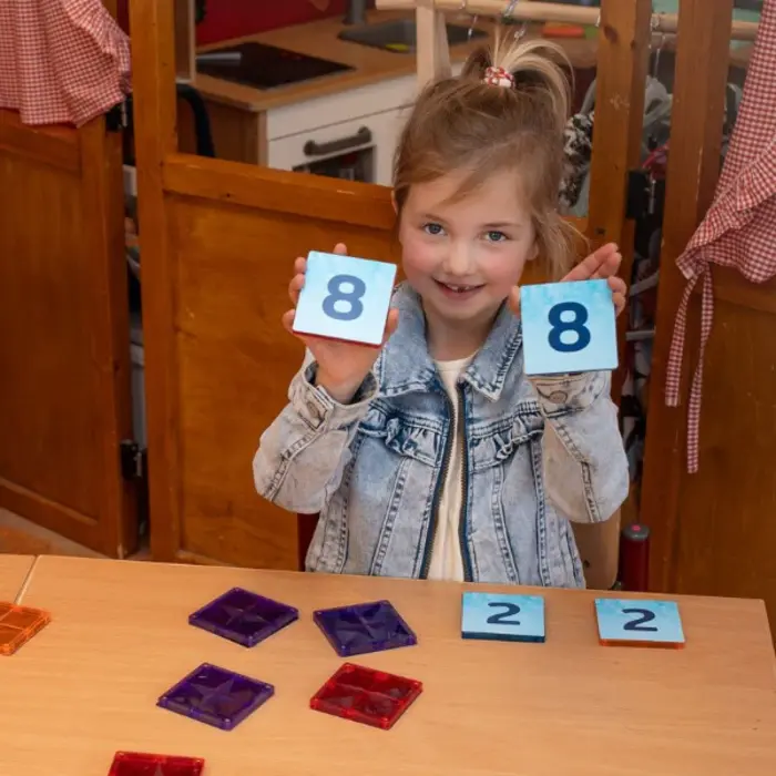 Coblo Magnetische tegels - Toppers Cijfers - 60 stuks