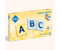 Coblo Magnetische tegels - Toppers Hoofdletters - 60 stuks